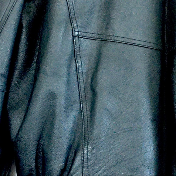 Prestige Leather Black Motorcycle Jacket Large. - Picture 9 of 13